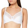 Sassa Bügel-BH 24790, Reggiseno Donna, Bianco (Weiß 00100), 75E (Taglia produttore: 75E)