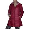 Fantasy Giacca Lunga 100gr. Leggero Mezze Stagioni Trapuntino Donna Taglia Comoda (Blu Scuro, 54 IT Donna)