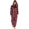 Harry Potter Onesie per Donna Rosso Small