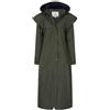LightHouse Outback - Impermeabile da donna a lunghezza intera, leggero, resistente, elegante, perfetto per avventure all'aria aperta, Verde (fern), 56