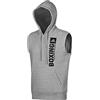 adidas Community Vertical Hoody Sleeveless Boxing Felpa con Cappuccio Senza Maniche, Grigio/Nero, XL Uomo