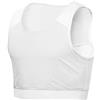 Idtswch Raccoglitore toracico Per Transgender Raccoglitore Seno Mezzo Ftm Binder petto compressione Bra, Grigio 165, Large