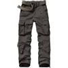 Jessie Kidden Pantaloni cargo da combattimento da donna, mimetici, militari, tattici, da lavoro, Grigio, 34