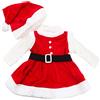 Toocool - Completo Bambina neonata tutina vestitino Babbo Natale cappellino nuovo FK826 [9/12,rosso]
