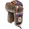Insun Cappello da Aviatore Berretto Antivento Invernale Cappelli Russo per Adulti e Bambini Multicolore 5 S