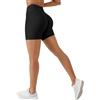 ZAAYO Scrunch Butt Pantaloncini sportivi da donna F¨¹r Push Up Booty senza cuciture Biker Yoga Fitness Gym Shorts, Scrunch Grigio Blu, S