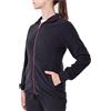 BESTLAKE BLK Felpa in Pile da Donna con Tasche Invernale Giacchetto da Trekking Escursionismo con Cerniera Ed Elastico in Vita (as6, Alpha, x_l, Regular, Regular, Standard, Nero, XL)