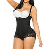 YIANNA Donna Body Contenitivo Modellante Intimo Guaina Contenitiva Pancera Snellente Shapewear Shaper Coscia Corsetto Dimagrante Nero 7212 S