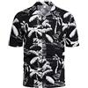 PADOLA Camicia Uomo Hawaiana Maglietta Estate Manica Corta Maglia da Spiaggia(S,Banana)