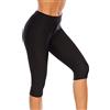 Viloree Donna Pantaloncini Mare Pantaloncini Bagno Pantaloncini Bikini Costume Intero Moda da Bagno Shorts Nero 3XL