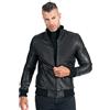 D'Arienzo Bomber in Pelle Nera Uomo Giacca Autunnale Giubbotto Giubbino Vera Pelle Made in Italy 106 48/Nero