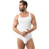 Mey Canottiera Uomo - Tank Top - Bianco - Serie Noblesse - 100% Cotone