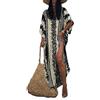 Orshoy Abito da Spiaggia da Donna Tunica Caftano Abito Boho Lunga Spiaggia Poncho Bikini Vestito Estivo Abito da Bagno Costume da Bagno Abito Estivo Costumi da Bagno Costumi da Bagno Taglia Libera