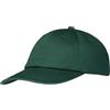 Pembroke Papà, berretto da baseball piatto, basso profilo, cappello estivo, cotone lavato, regolabile, verde scuro, Taglia unica