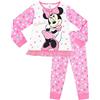 Minnie Disney Pigiama a Maniche Lunghe per Ragazze Minnie Mouse - 2-3 Anni