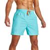 JustSun Costume Uomo Mare Costumi da Bagno Uomo Pantaloncino Surf Costumi Piscina Impermeabile Asciugatura Rapida con Tasche con Zip Verde XL