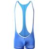 QiaTi Tuta da Uomo in Rete Traspirante Athletic Supporters Slim Fit, Canottiera Bianca