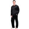 CityComfort Pigiama Uomo Set, 2 Pz Set Pile Abbigliamento da Casa - Regalo Uomo (Rosso, 3XL)