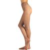 CALZITALY Collant a Rete con Soletta Comfort, Calze Danza Professionali, Naturale Abbronzato, Nero, S M L XL, Calzetteria Italiana (M-L, Nero)