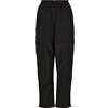 Urban Classics Pantaloni Da Donna Shiny Crinkle In Nylon Con Zip, Pantaloni da tuta Donna, Nero, XXL