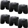 Channo Boxer Aderenti Classici in Cotone, Colori Solidi, Comodi e Morbidi. Collezione Uomo - Confezione da 6, Sorprese, M