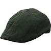 WALKER AND HAWKES - Premium Olive British Wax 6-Panel Bernard Duckbill Waterpoof Flat Cap Unisex, Oliva, XS