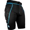 KEEPERsport Mutandine da portiere per bambini, imbottite, pantaloni protettivi corti, per portiere, taglie 128-164, colore: nero