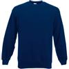 Fruit Of The Loom Classic Sweat, Felpa Girocollo Tinta Unita Uomo, Verde bottiglia, XXX-Large