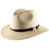 Classic Italy - Cappello Fedora Panama Brisa Belt - Size 59 cm - Naturel