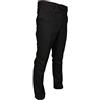 N+1 - Pantalone Uomo Classico in Fresco Lana Senza Pens Tasmania Elegante Tasca Dritta Leggero Estivo (56 - Nero)
