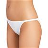 Cotonella 1 Set da 4 Paia di Slip Tanga in Morbido Cotone Elastico a Vita Bassa. Assortito 3