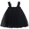 Verve Jelly Toddler Baby Girl Princess Dress Tulle Party Dress Matrimonio Estate Autunno Dress Abiti Princess Party Photoshoot Abiti Nero 90 12-18 Mesi
