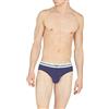 Emporio Armani 3-Pack Brief Mixed Waistband, Slip Uomo, Eclips/Mediter/Marin, S