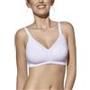 Leo Corsetteria Reggiseno Selene Avvolgente Senza Ferretto Senza Cuciture Cotone Blanca Taglia 6D Bianco