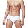 PRIMAL Boxer Uomo - Slip Uomo Offerta 4 Pezzi in Cotone Elasticizzato Taglie Maxi CONFORMATO (4 Slip Bianchi, 4XL)