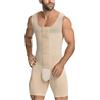 YAOTT Boxer da Uomo a Vita Alta Body a Compressione Elastico Sculpting Underwear Canottiera Body Intero Bodysuit Snellente Sport Body Shaper Dimagrante Shapewear Corsetto Intimo Shaper Contenitivo