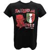 Generico T-Shirt Adulto Uomo Maglia Nera Celebrativa Milan Campione d'Italia - 19 Scudetto 2021/2022 Stampata Direttamente su Tessuto, Nero, Taglia unica