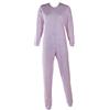 Confezioni_Emy Emy Confezioni Pigiama Intero Donna Uomo - Pigiama Sanitario per Anziani con Cerniera Posteriore Pigiama Intero Anziano in Cotone 100% Italy (IT, Testo, XL, Regular, Regular, Flower Pink)