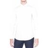 Antony Morato Camicia Basica Abbottonatura a Vista Casual, Bianco (Bianco 1000), Medium (Taglia Produttore:48) Uomo