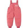 Happy Cherry Salopette da Neve Bambino Bambini Overall Tuta Invernale Caldo Jumpsuit Pantaloni Taglia 100 2-3 anni