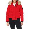 Superdry Everest Bomber Giacca, Rosso Ad Alto Rischio, XL (Taglia Produttore:16) Donna
