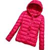 Peuignao Piumino Leggero Donna Con Cappuccio Invernale Puffer Jacket Piumini Leggeri Donna Invernali Giacca Giubbotto Giubbino Giacche Piumino Ultraleggero Oversize Donna Taglie Forti Down Jacket Cachi 7XL