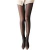 HADAVAKA Winter Fake Translucent Legging Thick Fleece Pantyhose for Women, Fleece Lined Thermal Tights, Perfect Slimming Legging Pantyhose (Coffee,300g)