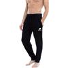 Lotto pantalone tuta uomo in felpa ESTIVA, offerta per 1-2 pezzi, pantaloni felpa uomo leggeri (1 PEZZO.NERO, XXL)