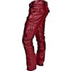 oytto Pantaloni da uomo in pelle con multi tasche nere da combattimento da moto cargo militari tattici pantaloni da jogging di sicurezza pantaloni da lavoro tuta pantaloni, Rosso, M