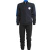 SICEM INTERNATIONAL SRL Inter F.C. Tuta Pigiama Aperto con Zip Felpa Uomo B2IN14098 (S, Nero)