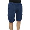 Evoga Pantaloni Corti Uomo Cargo Shorts Bermuda con tasconi Laterali (48, Beige)
