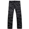 GELing Pantaloni Convertibili da Uomo 2 in 1 Pantaloni da Escursionismo Zip off Lunghi Pantaloncini Pantaloni da Trekking Outdoor Asciugatura Rapida Convertibili Corti Cargo Pantaloni,Nero,S