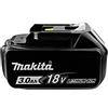 Makita BL1830B batteria Li-Ion 3.0Ah 18Volt con indicatore di carica-1975995, nero