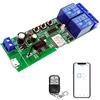 Newgoal Ewelink App Telecomando WiFi 433 MHz RF Wireless Switch Relè, autobloccante, modalità di interblocco, utilizzato per accedere e controllare porte smart garage, compatibile con Alexa Goolge